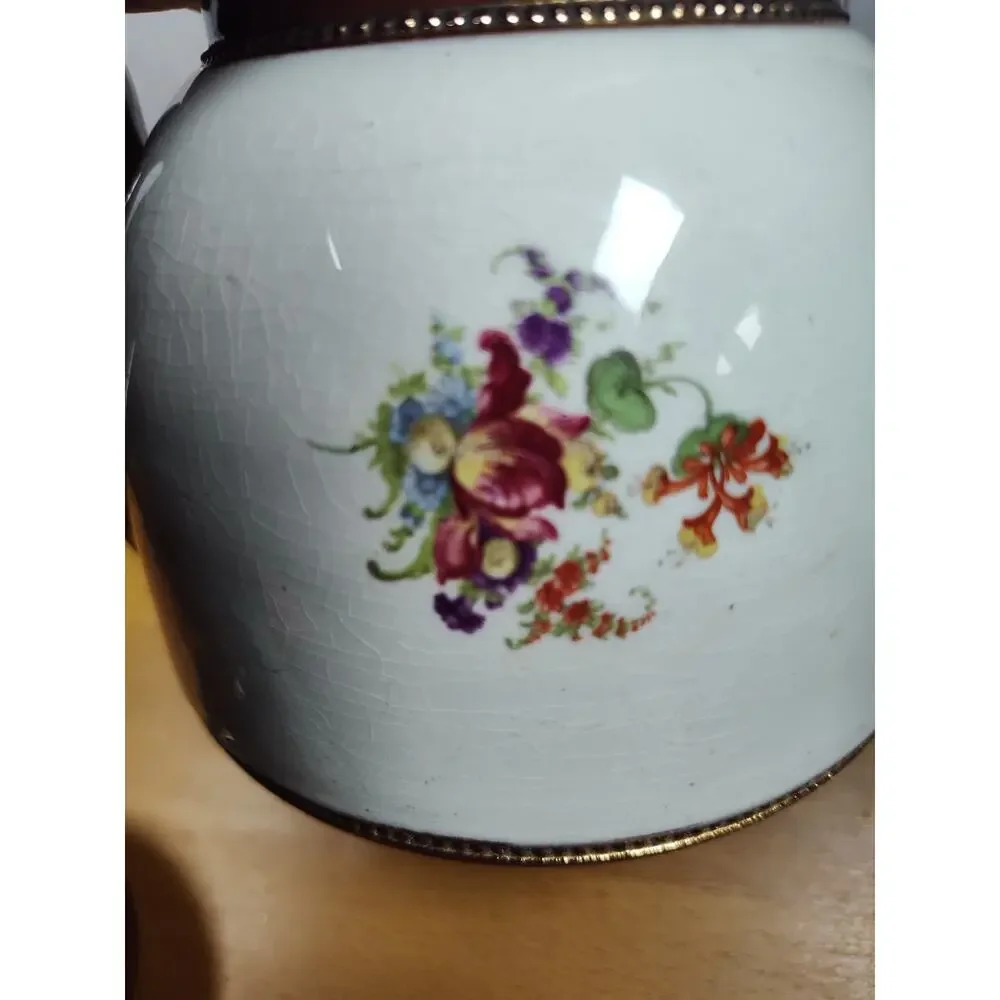 S Johnson Ltd of Burslem Britannia Pottery England Teapot